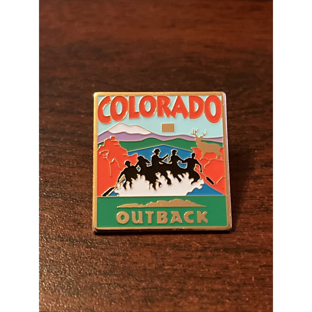 Outback Steakhouse 50 States Colorado Lapel‎ Hat Pin